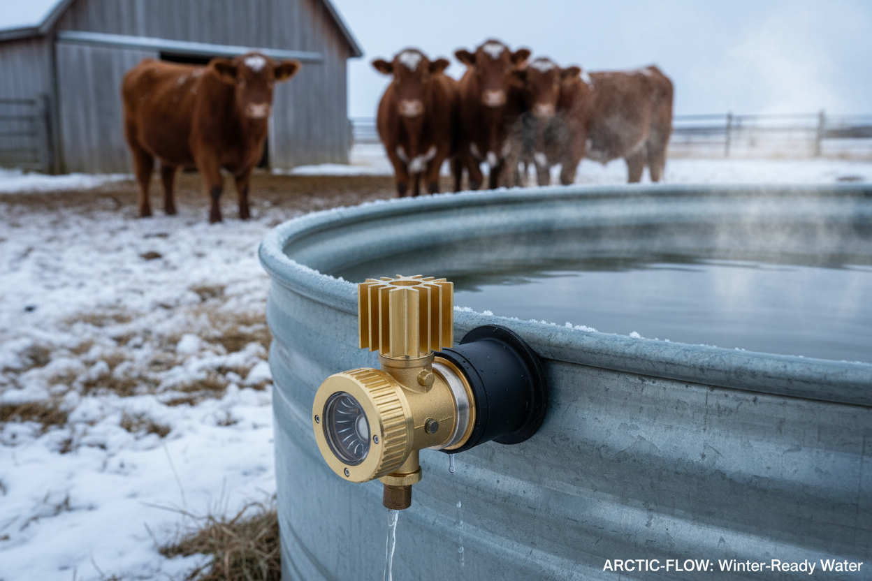 Best Freeze Protection Valve for Livestock Troughs — Keep Water Flowing All Winter