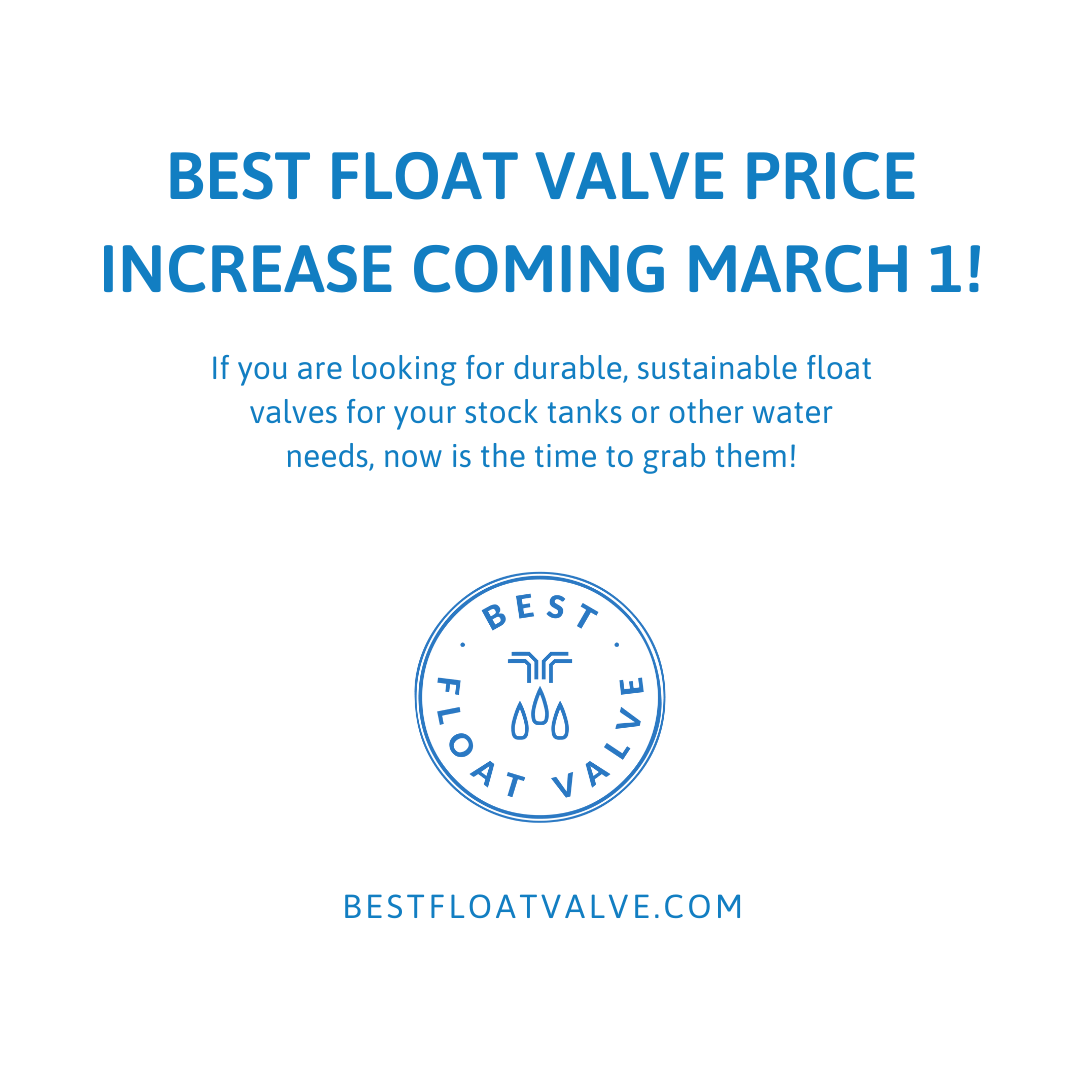 Best Float Valve Price Increase